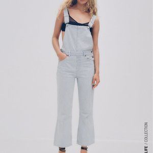 Zara Striped Overalls S